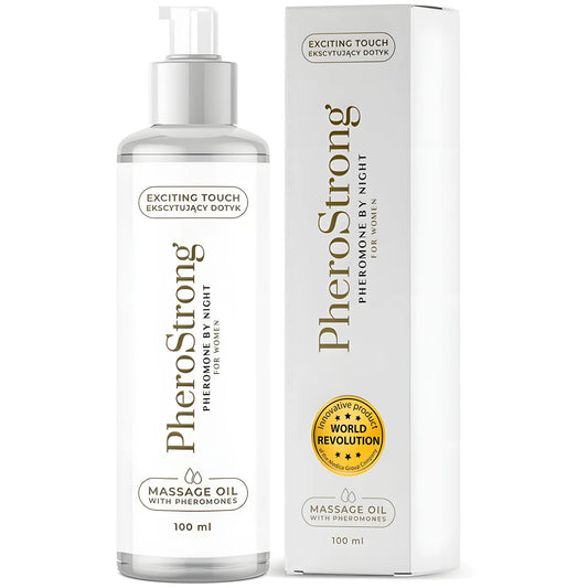 pherostrong huile de massage de nuit pour femme 100 ml