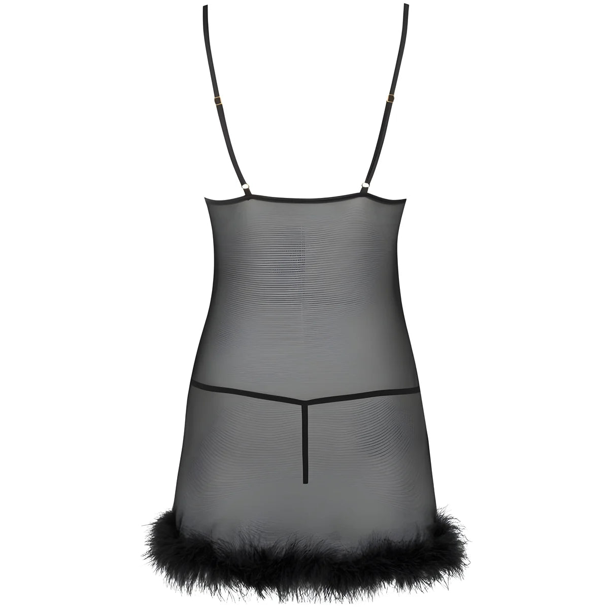 livco corsetti fashion ensemble zerunam babydoll string noir