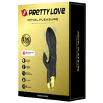 PRETTY LOVE - VIBRATEUR DE LUXE RECHARGEABLE NOIR PLAQUÉ OR - Vignette | Adopt1toy