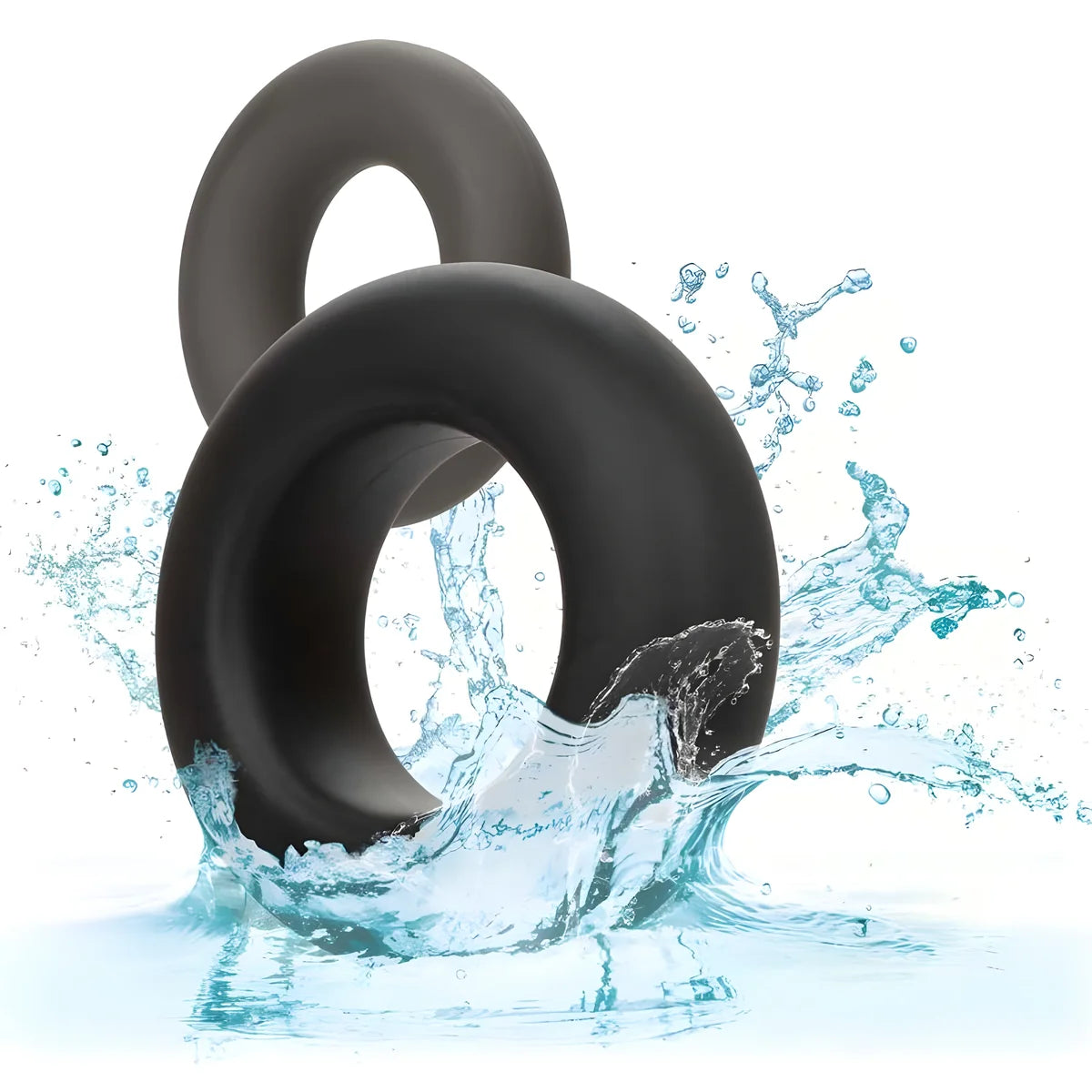 calexotics alpha prolong lot de 2 bague gris