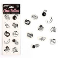 secret play lot de 10 tatouages temporaires spicy collection