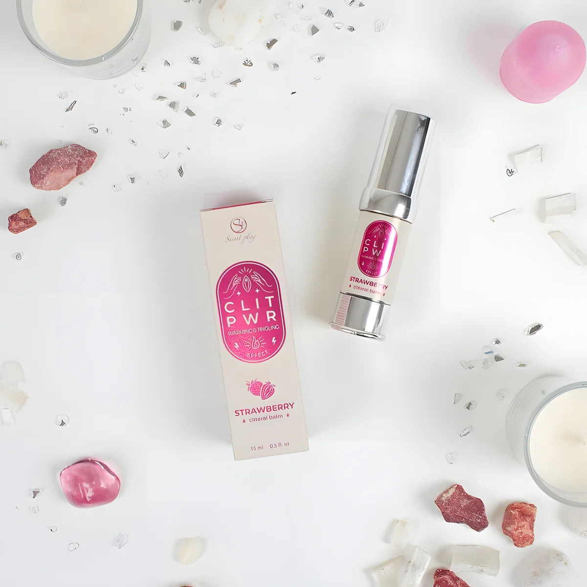 secret play baume clitoris la fraise clit pwr