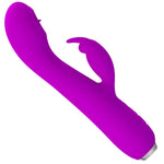 PRETTY LOVE - VIBRATEUR RECHARGEABLE RACHEL AVEC ONDES STIMULANTES VIOLET - Vignette | Adopt1toy