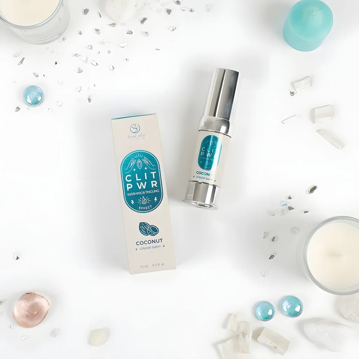 secret play baume de clitoris la noix de coco clit pwr