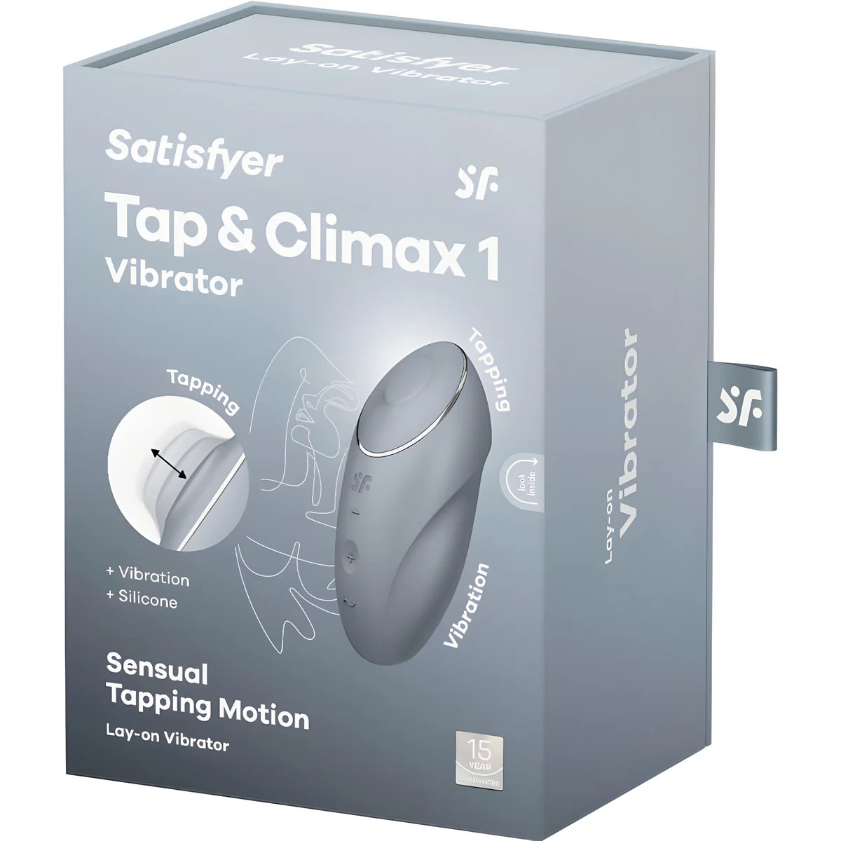 satisfyer tap climax 1 vibrateur lay on rouge