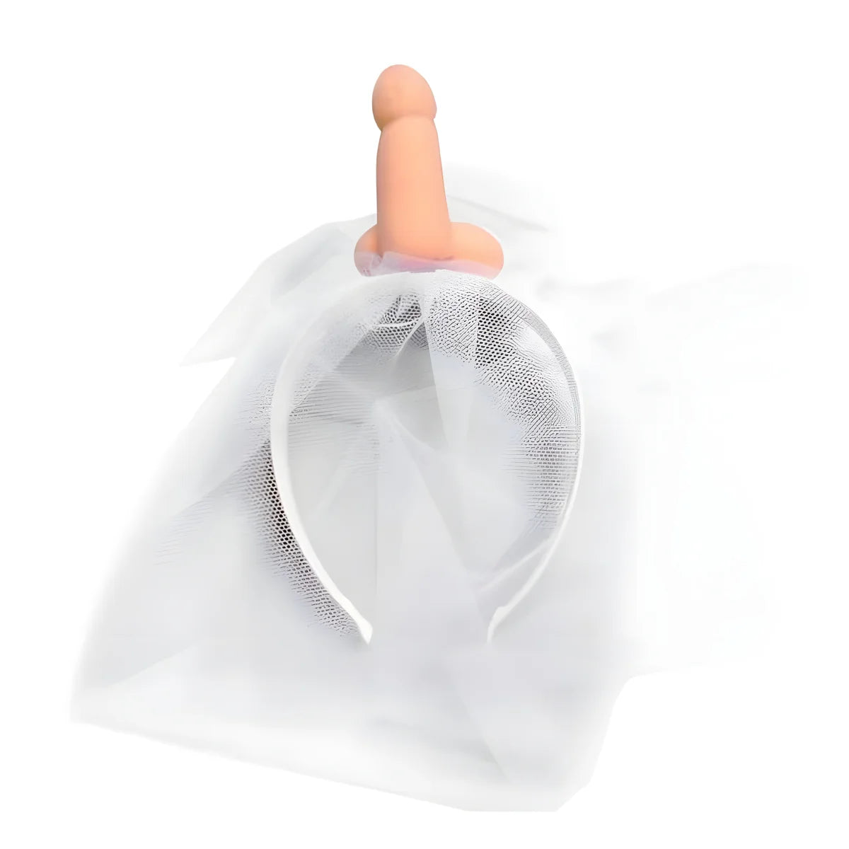 diablo picante voile de mariee blanc avec penis
