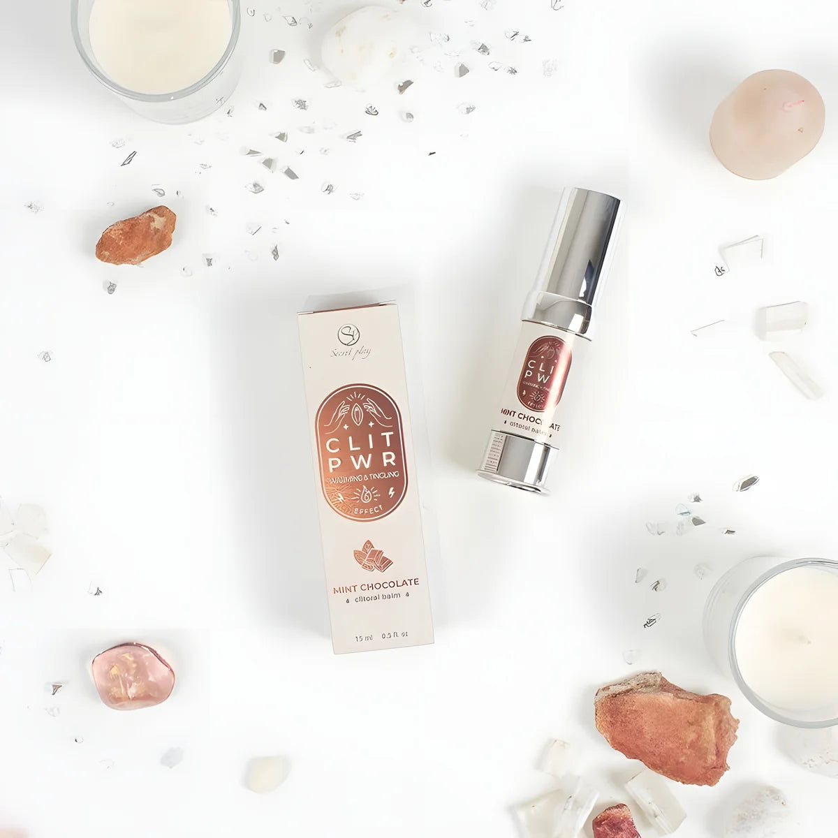 secret play clit pwr baume clitoris menthe chocolat