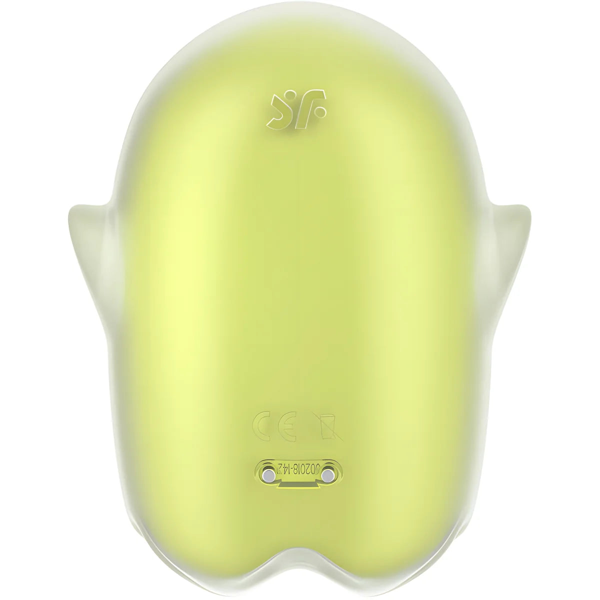 satisfyer glowing ghost air pulse vibrateur jaune