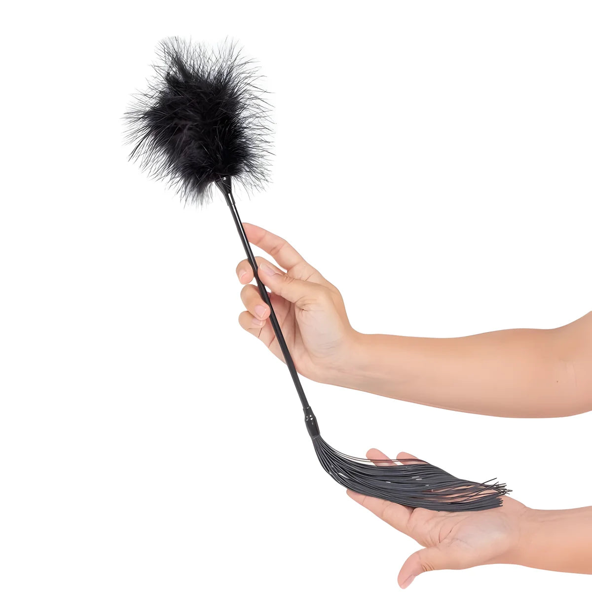 secret play duster fouet noir