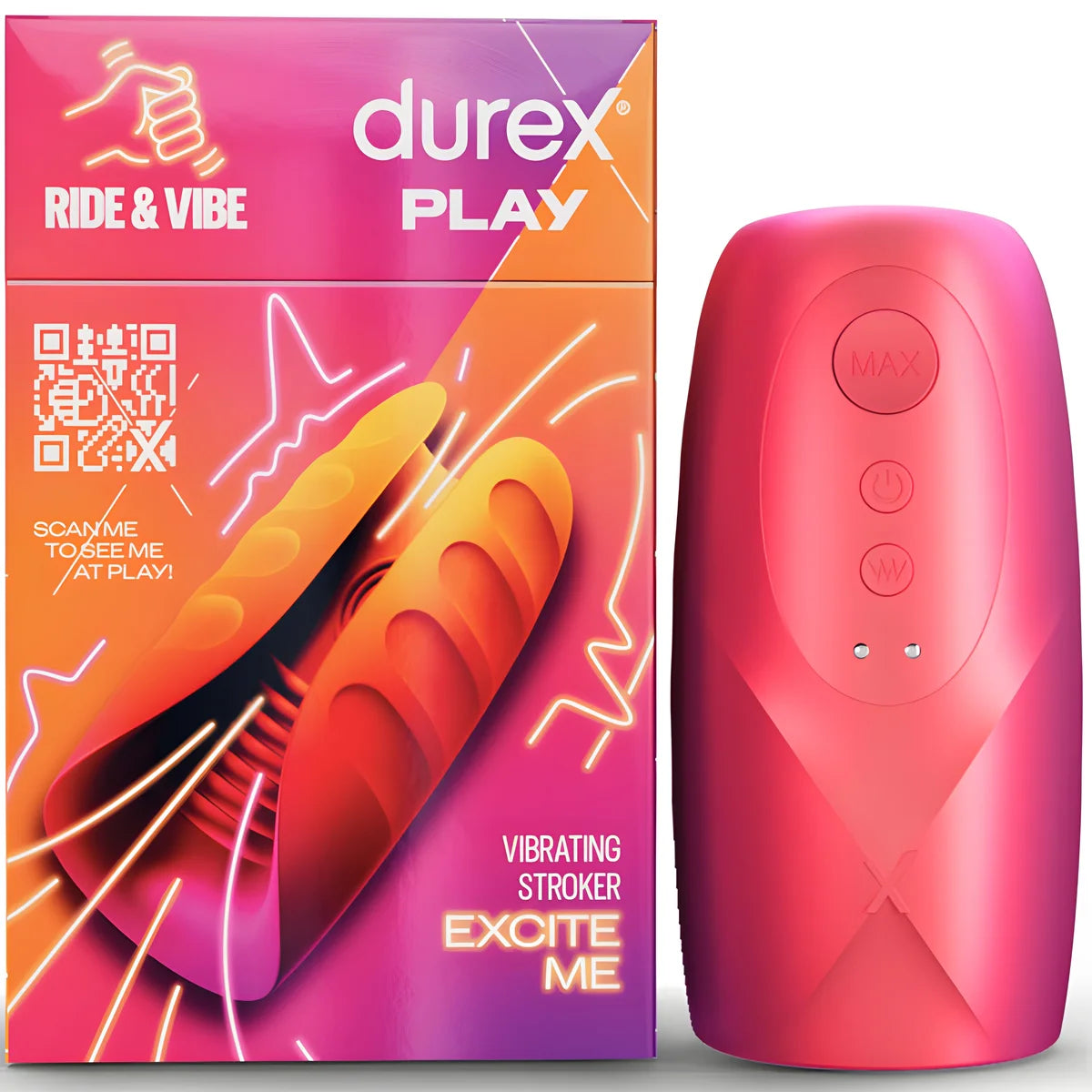 durex masturbateur vibrateur toy ride vibe