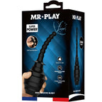 mr play puissant vibrateur telecommande plug anal noir 1