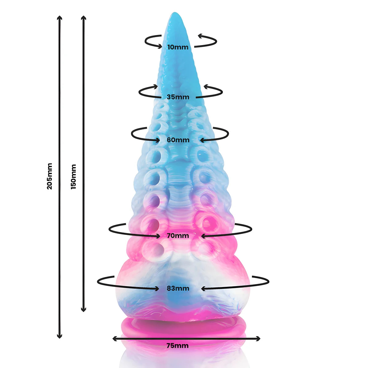 epic gode tentacle bleu phorcys grande taille