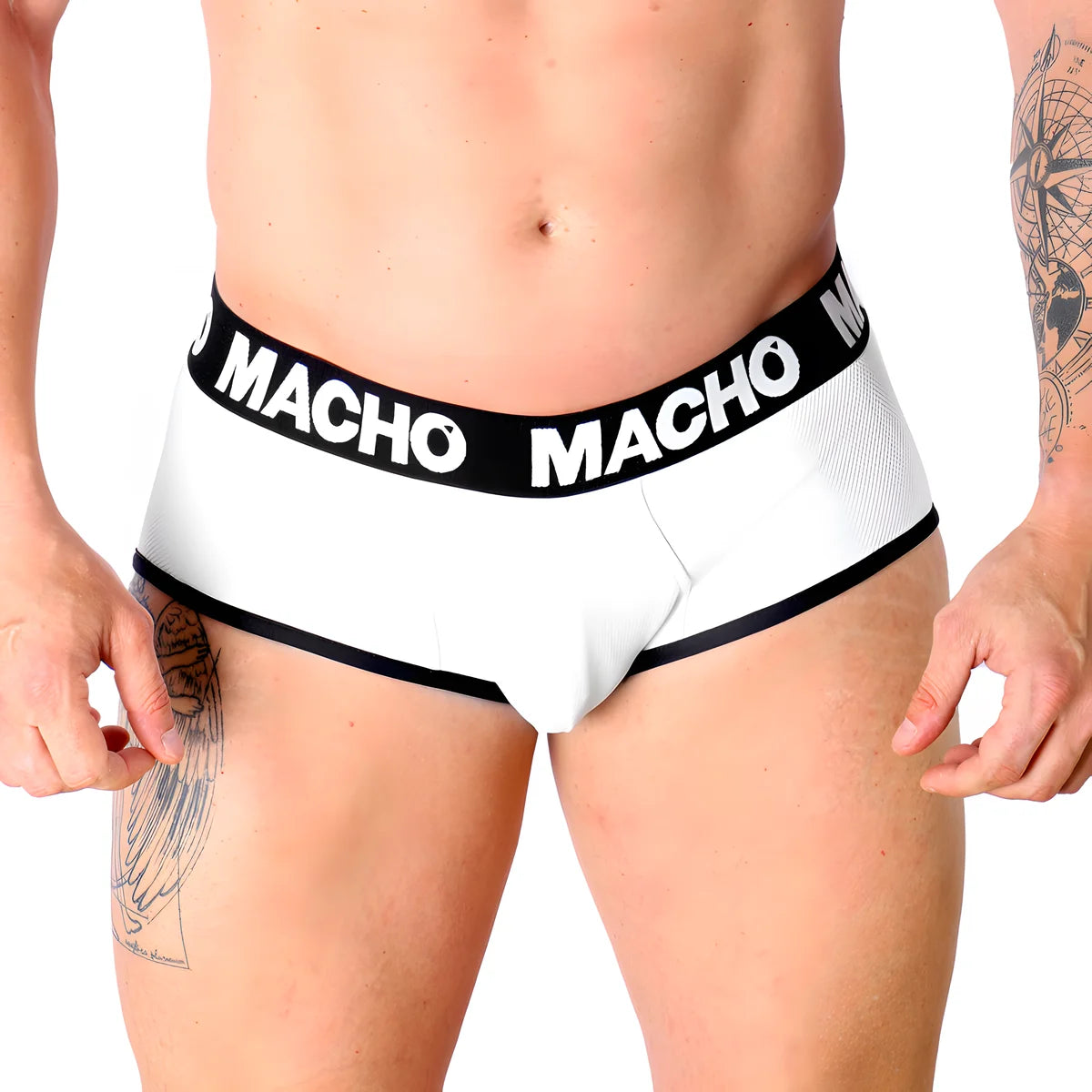 macho ms30bl slip blanc s