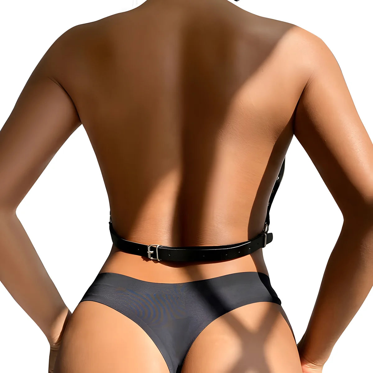 subblime harnais poitrine avec grandes chaine s anneaux taille unique