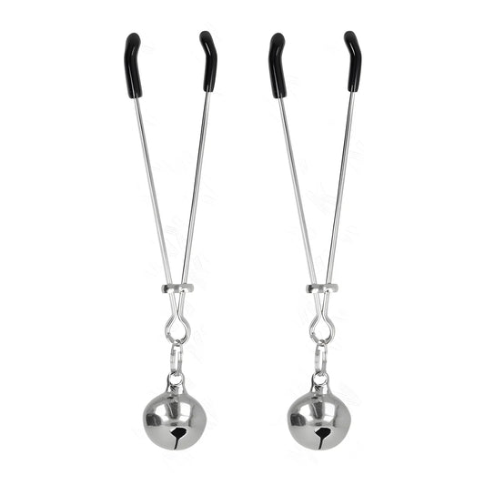 kink pinces a telephone mince cloche argent 7 cm