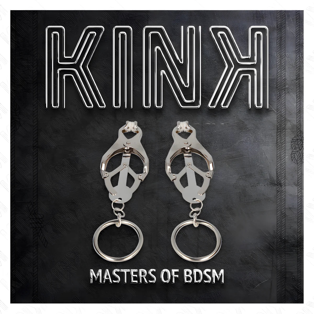 kink pinces a telephones trefle japonais o ring argent