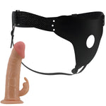 PRETTY LOVE - MAVIS HARNAIS CULOTTE UNIVERSELLE AVEC GODE 19 CM NATUREL - Vignette | Adopt1toy