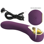 pretty love ethan vibrateur rechargeable violet