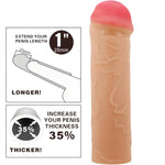 PRETTY LOVE - EXTENSEUR DE PÉNIS NILE COUVERTURE CHAIR - Vignette | Adopt1toy