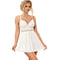 subblime babydoll decollete en v detail noeud blanc l xl