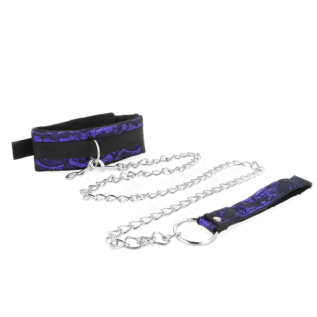 kink collier court en dentelle de velours avec ceinture 105 cm avec garniture en nylon 44 x 5 5 cm