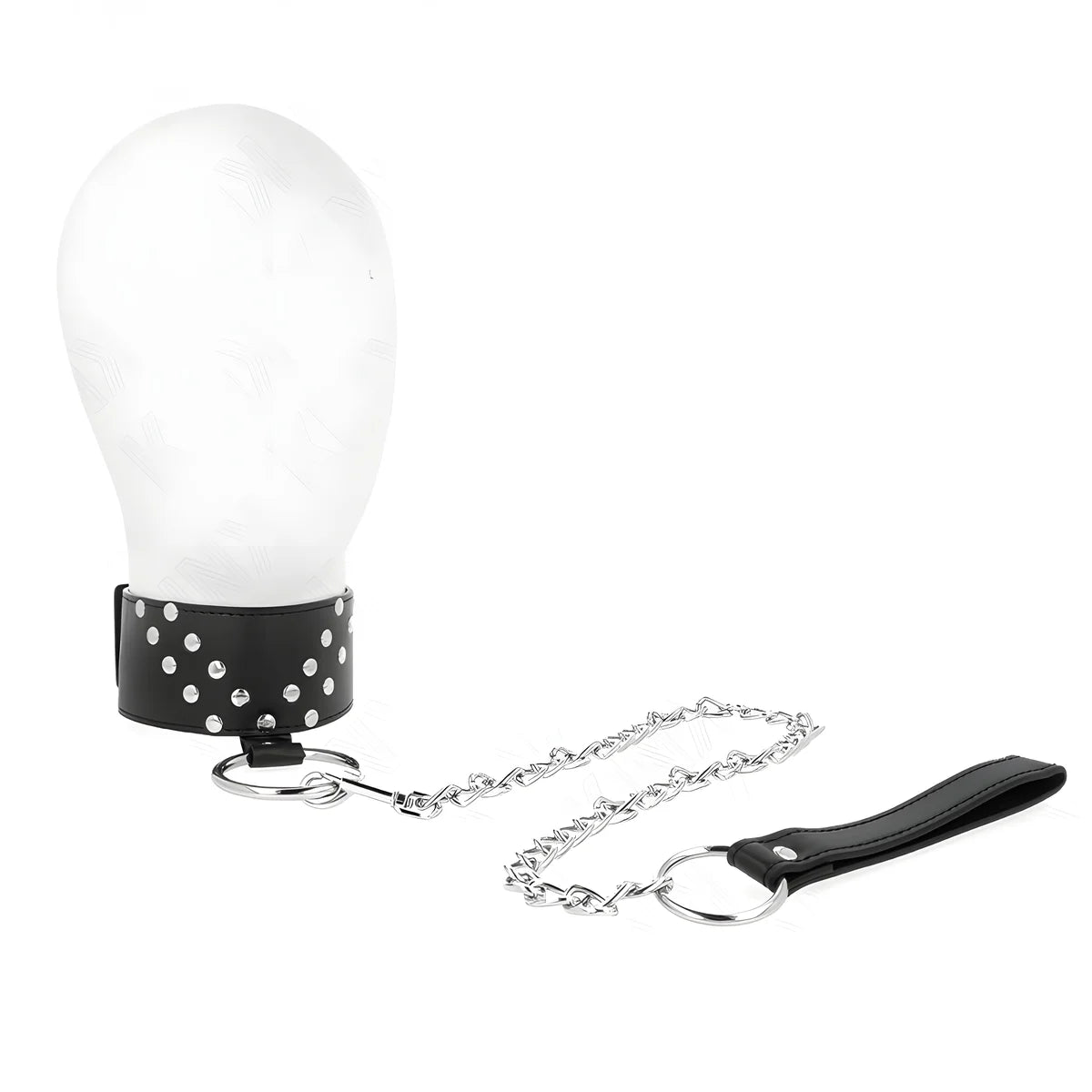 kink collier avec ceinture 65 cm avec rivet v reglable 36 43 cm x 5 cm