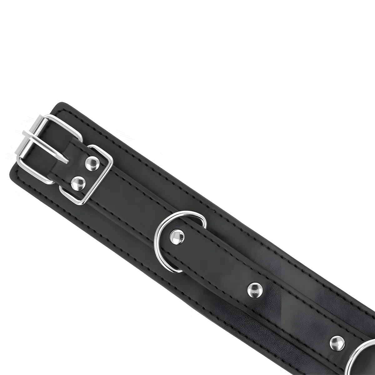 kink collier avec laisse 65 cm 3 anneaux modele 1 reglable 38 49 cm x 5 cm