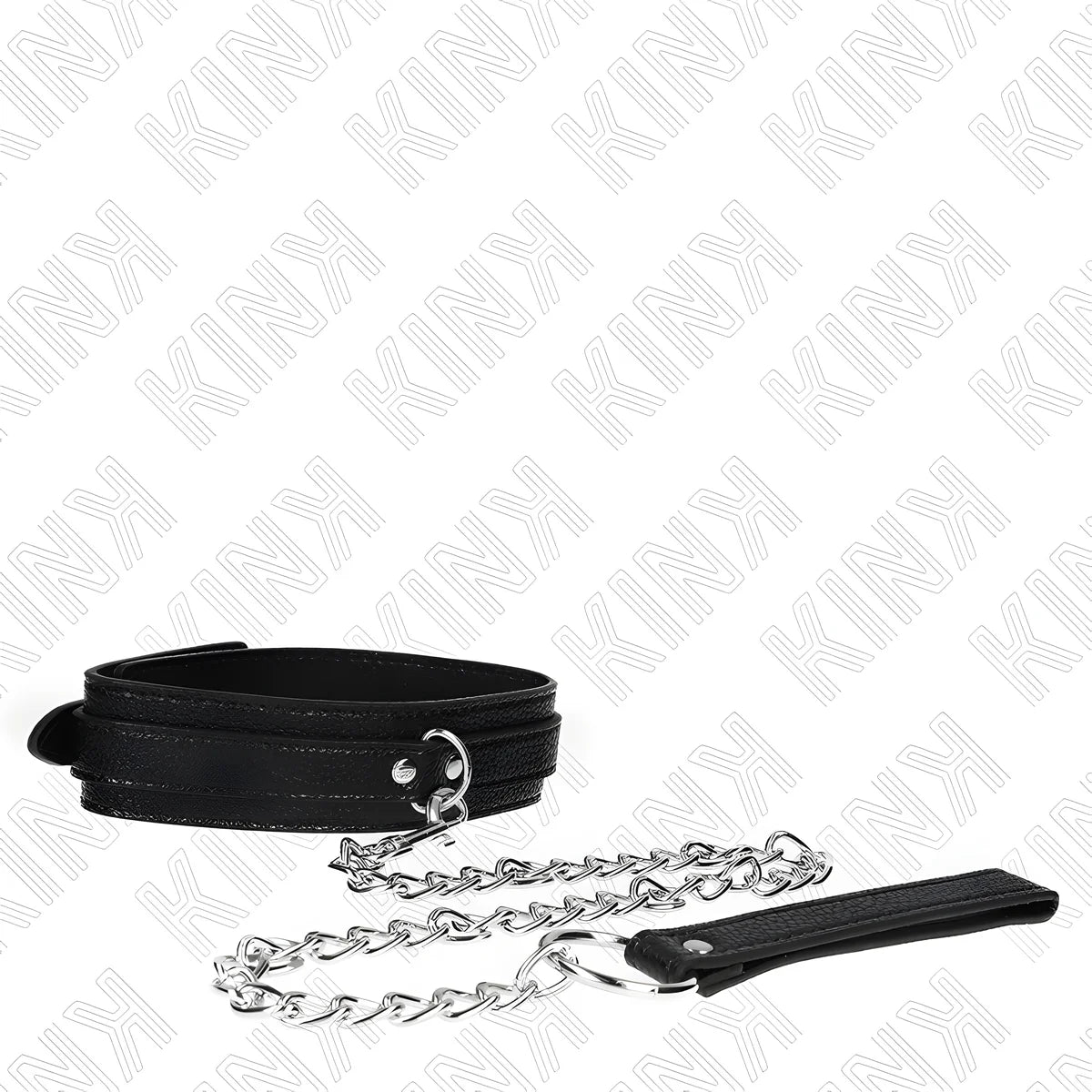 kink collier motif serpent avec laisse 65 cm