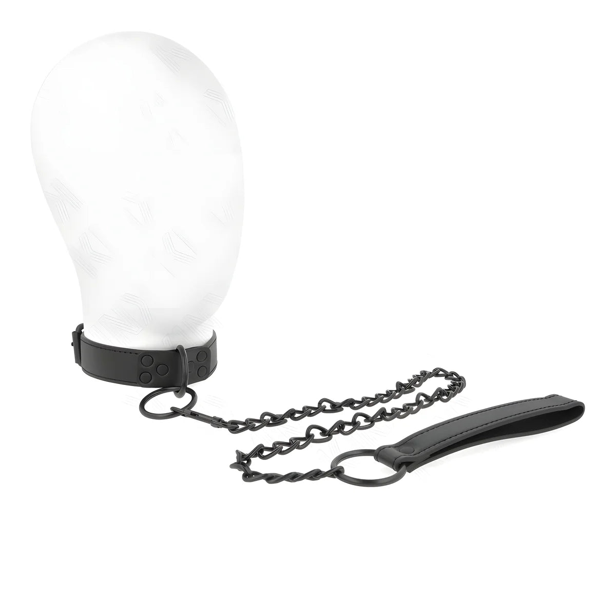 kink collier avec laisse foncee 65 cm ajustable 37 54 cm x 3 cm