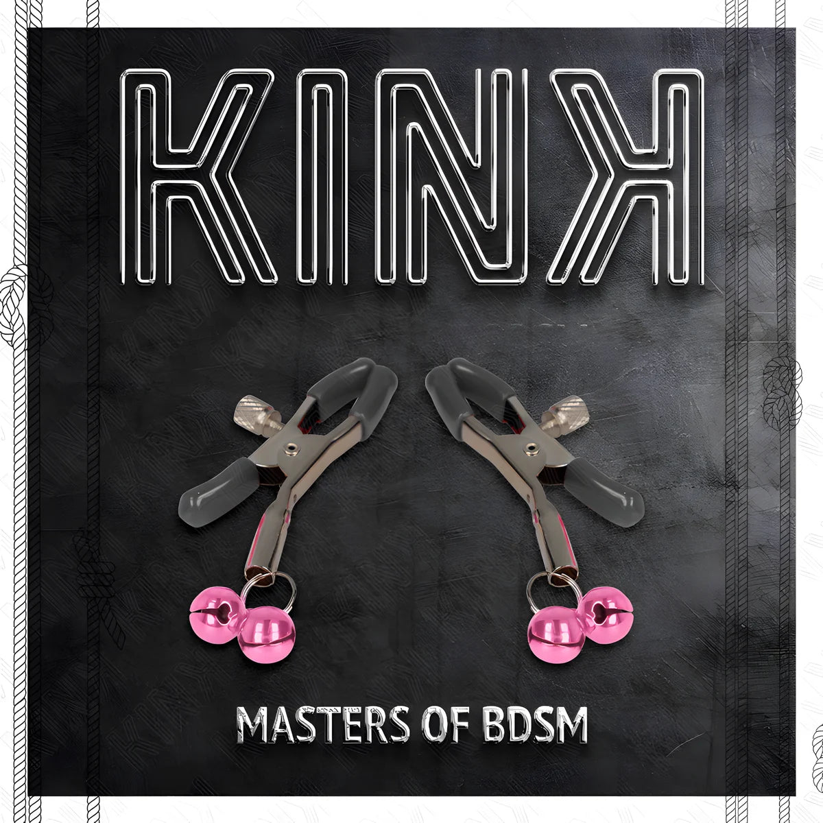 kink pince a meton double cloche rose 6 cm