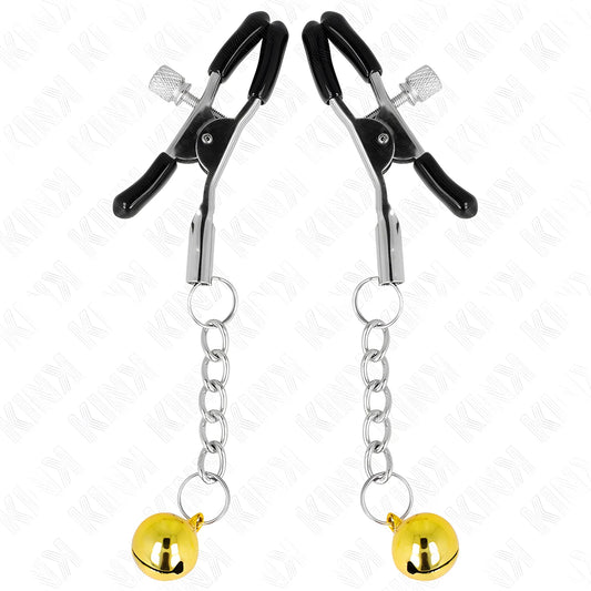 kink pinces a meton pendentif jingle bell or 6 cm