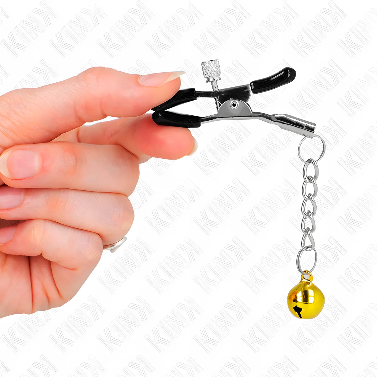 kink pinces a meton pendentif jingle bell or 6 cm