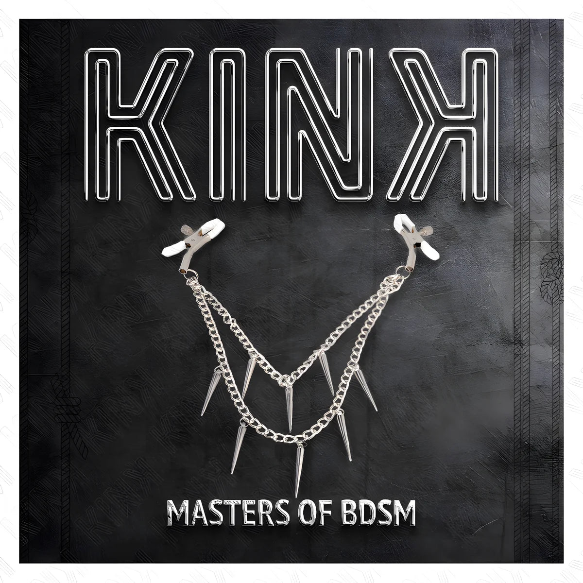 kink pinces a metelier avec chaines a pointes 30 cm