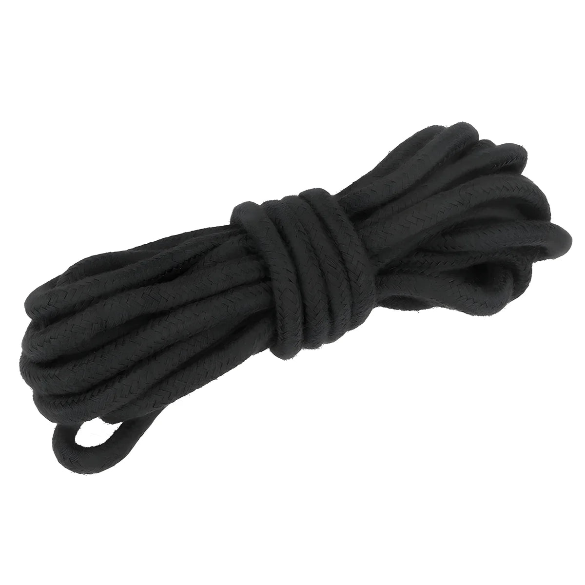 kink corde en coton 10 metres noir
