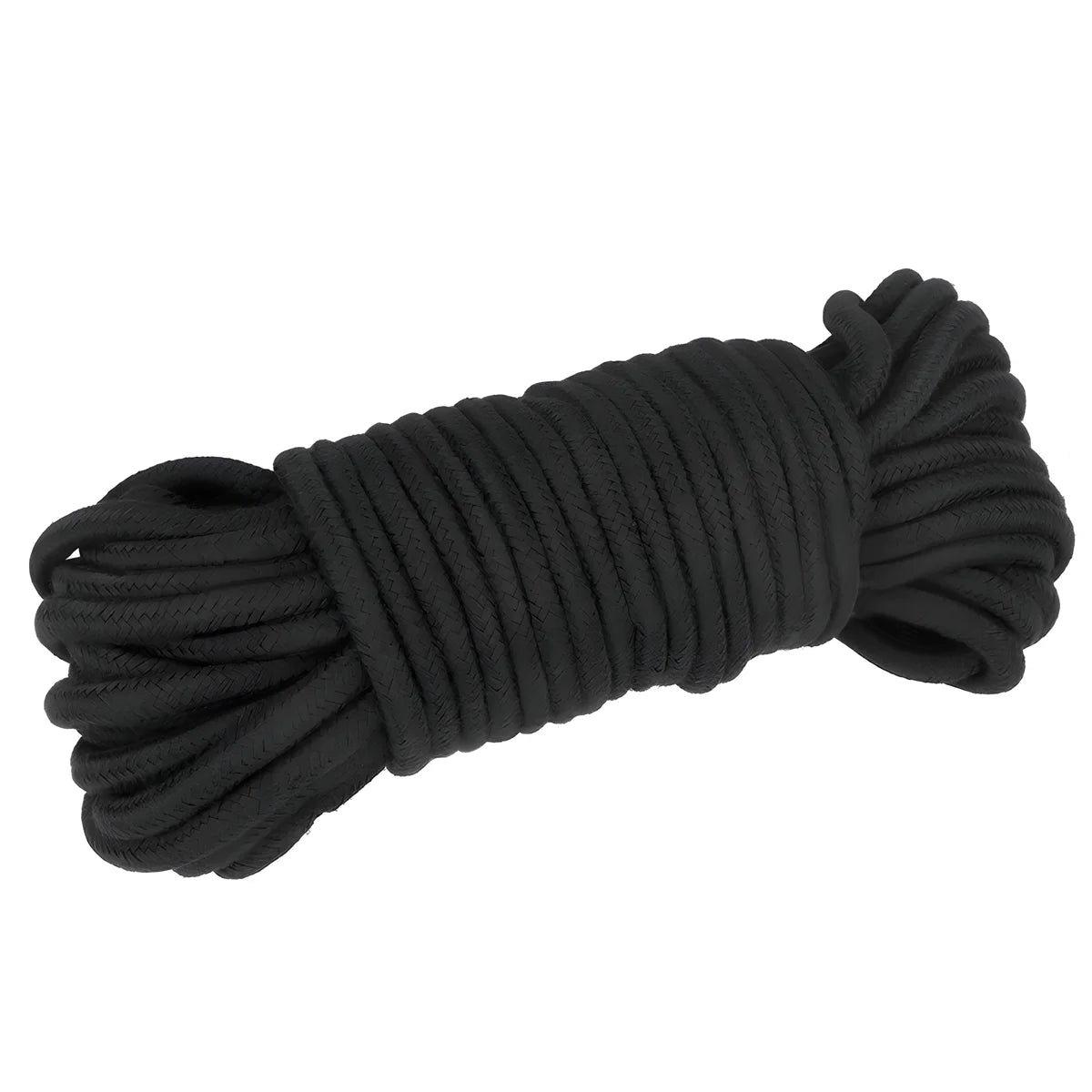 kink corde en coton 20 metres noir