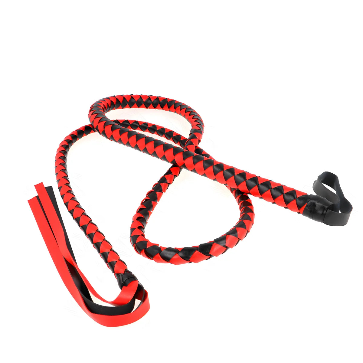 kink fouet long serpent rouge 210 cm