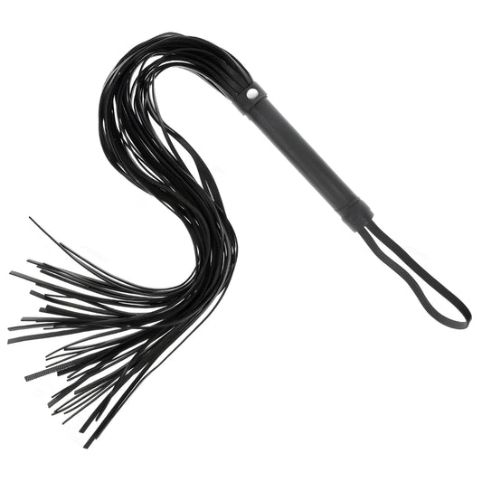 kink fouet pvc souple noir 70 cm