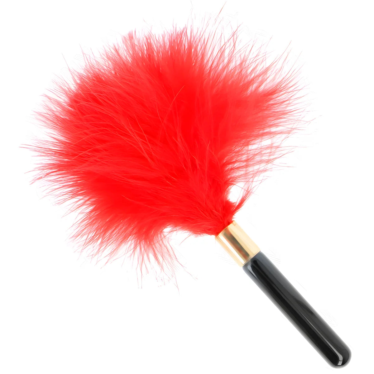 kink plumes chacoules en metal rouge or 18 cm