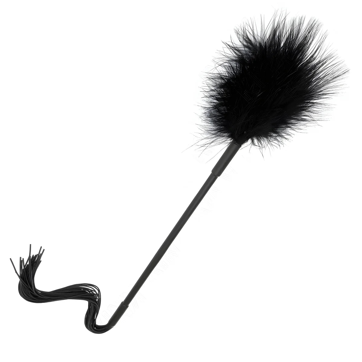 kink fouet en silicone avec plumes pour chatouiller 47 cm