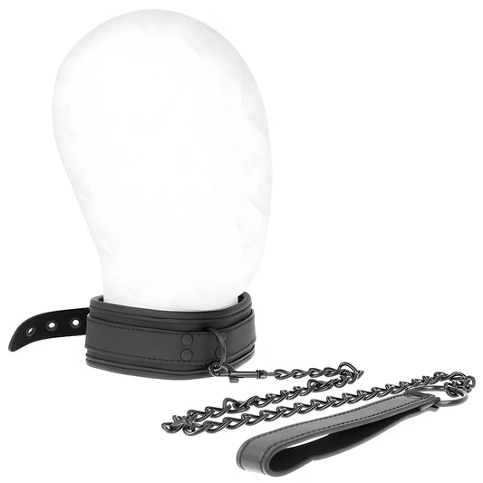 kink collier de bondage en neoprene modele 1 avec ceinture 78 cm reglable 37 5 x 49 5 cm