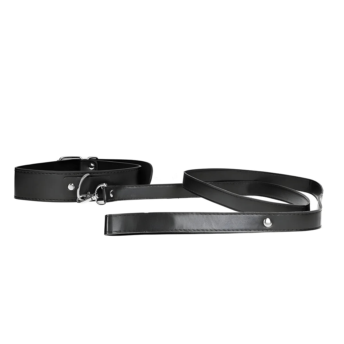 kink collier avec ceinture 116 cm bracelet noir ajustable 32 50 cm x 8 cm