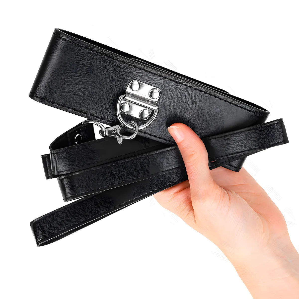 kink collier avec ceinture 116 cm modele 2 reglable 36 43 cm x 5 cm