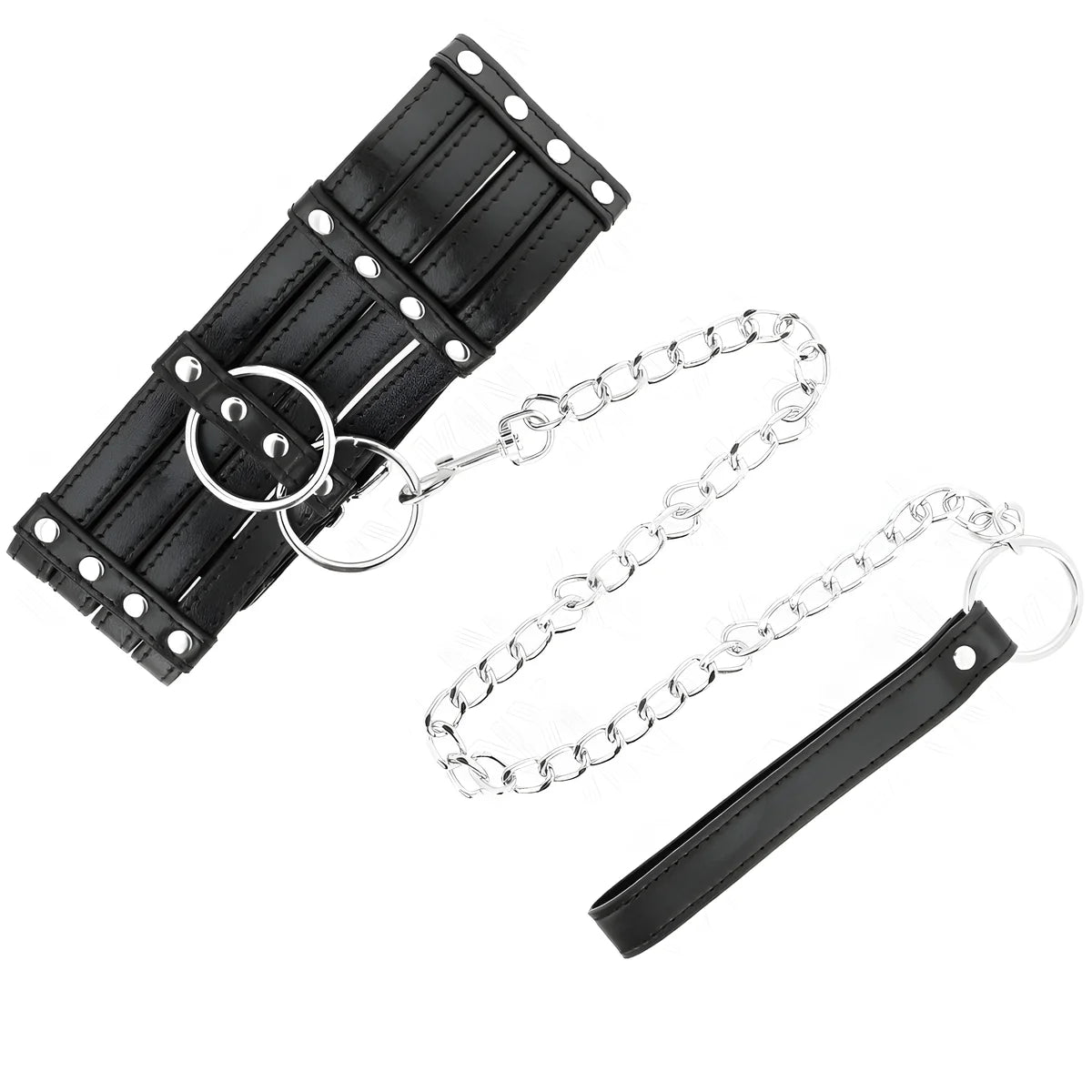 kink collier avec ceinture 65 cm sub style ajustable 35 51 cm x 7 cm