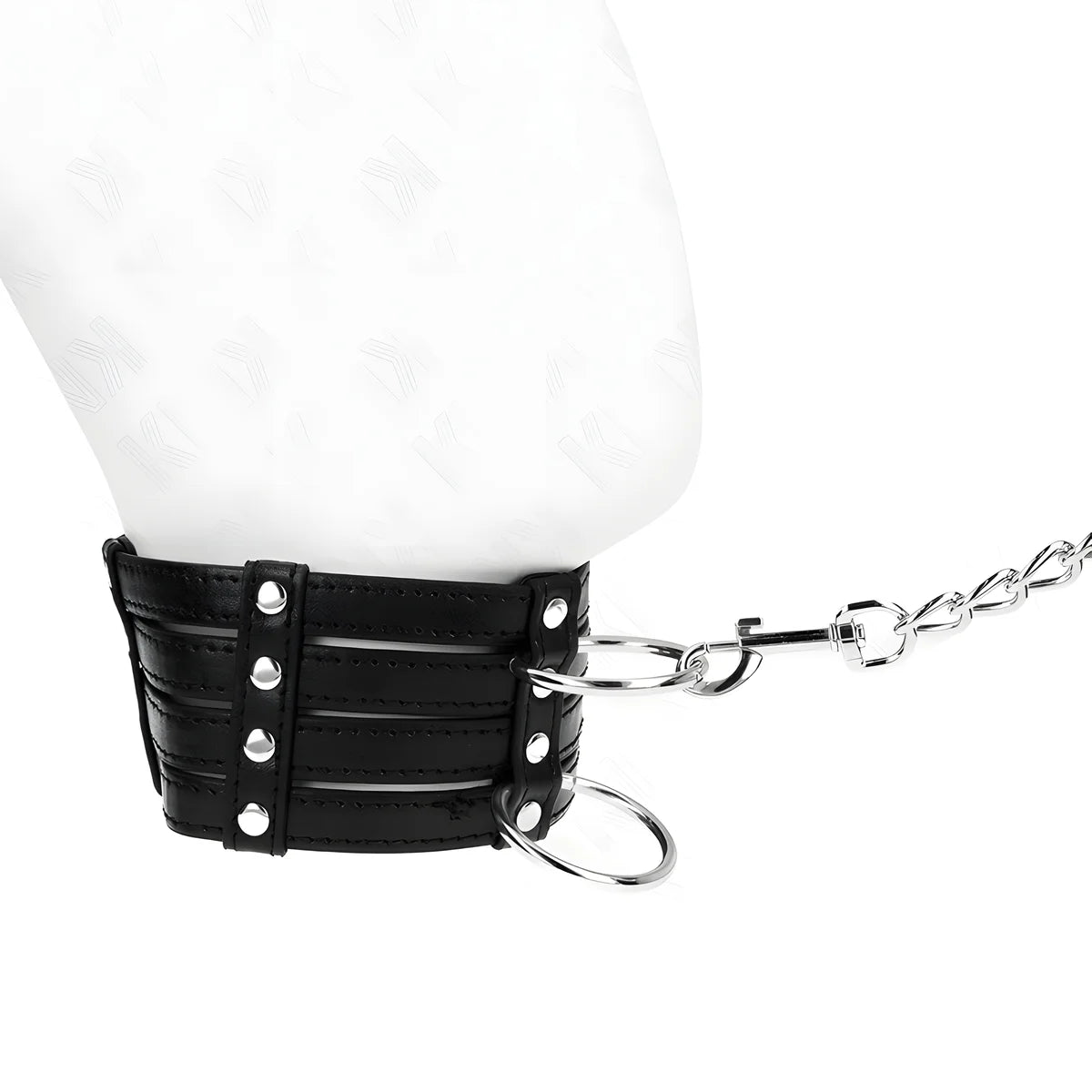 kink collier avec ceinture 65 cm sub style ajustable 35 51 cm x 7 cm