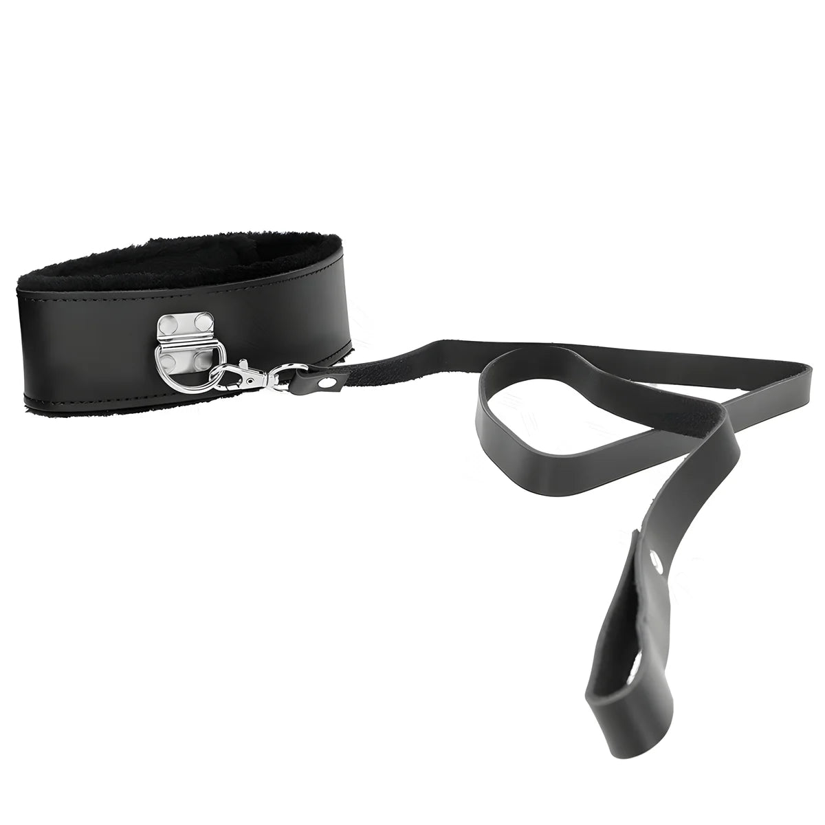 kink collier avec ceinture 116 cm avec bracelet en cuir noir ajustable 40 48 cm x 6 cm