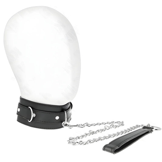 kink collier avec ceinture 65 cm avec sangle noir 54 x 4 5 cm