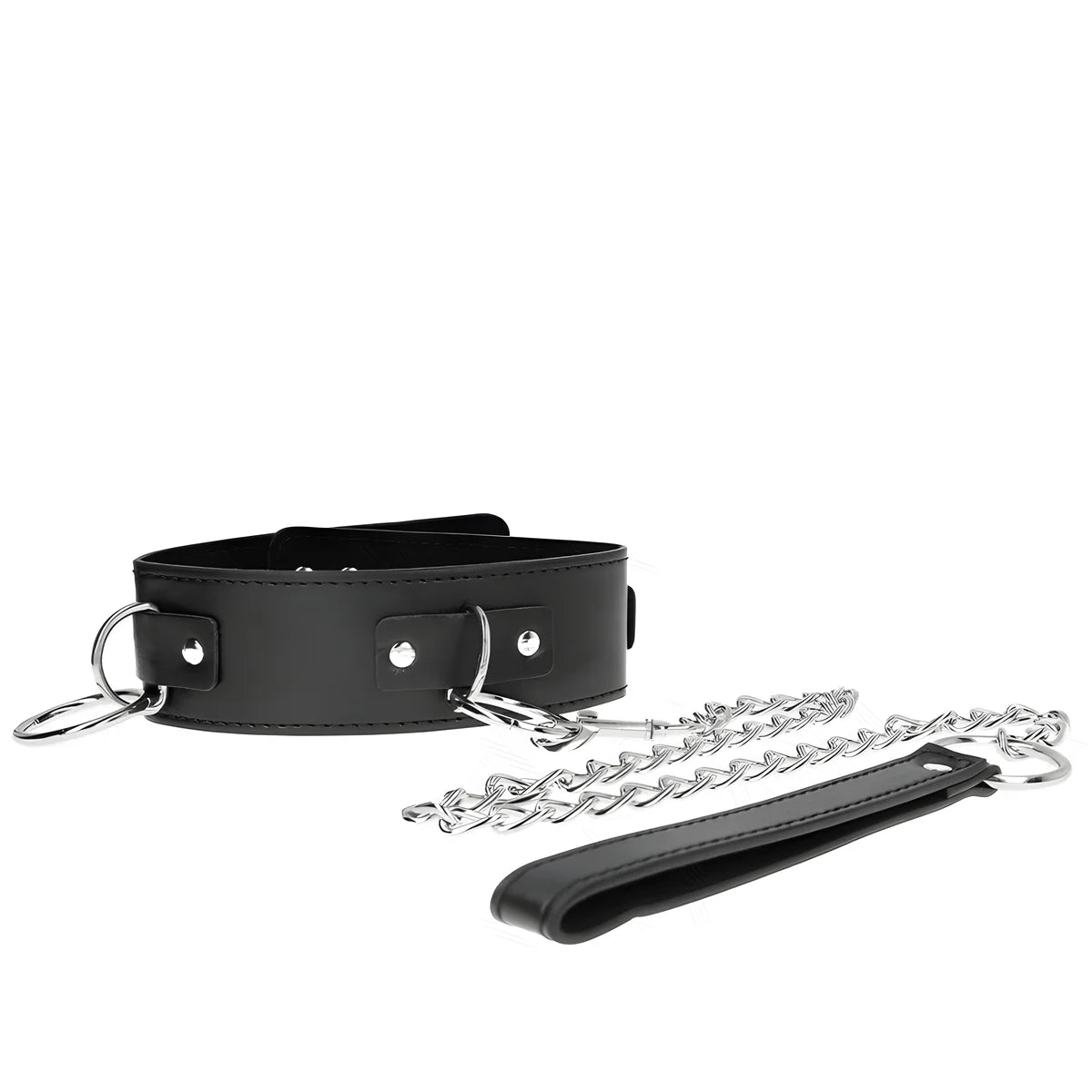 kink collier avec laisse 65 cm 3 anneaux modele 2 reglable 36 43 cm x 5 cm