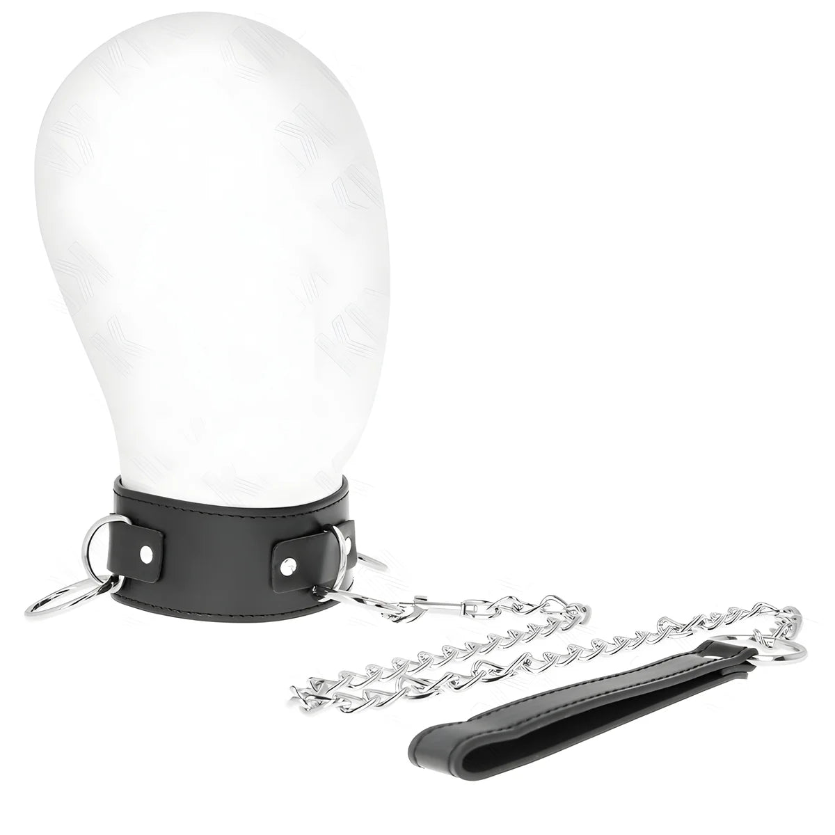 kink collier avec laisse 65 cm 3 anneaux modele 2 reglable 36 43 cm x 5 cm