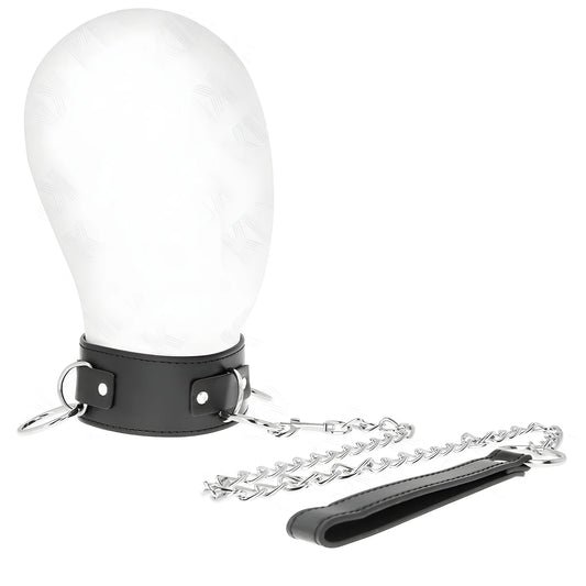 kink collier avec laisse 65 cm 3 anneaux modele 2 reglable 36 43 cm x 5 cm