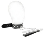 kink collier rivet anneau avec ceinture 65 cm noir ajustable 36 50 cm x 3 8 cm